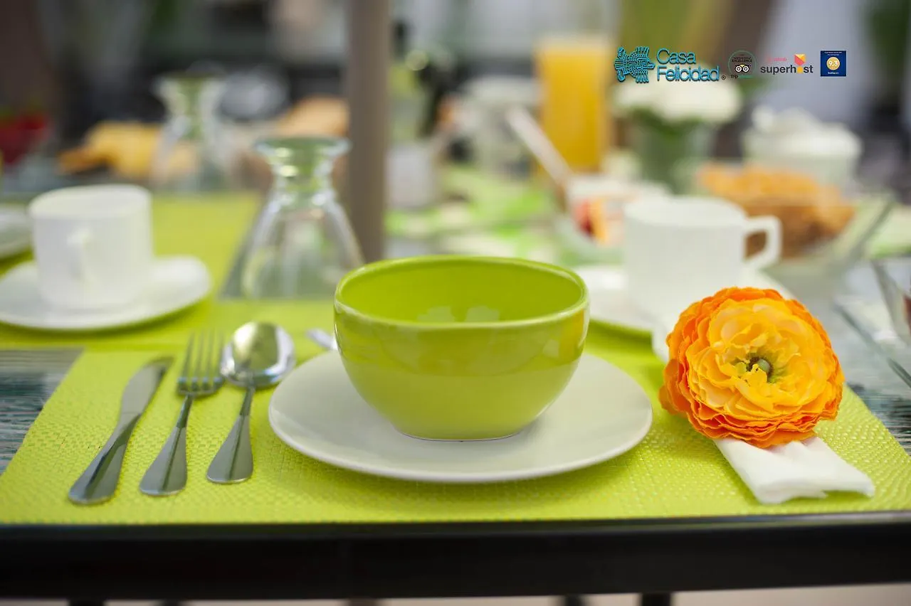 *** Couette-café Casa Felicidad B&B Room & Kitchen Playa del Carmen Mexique