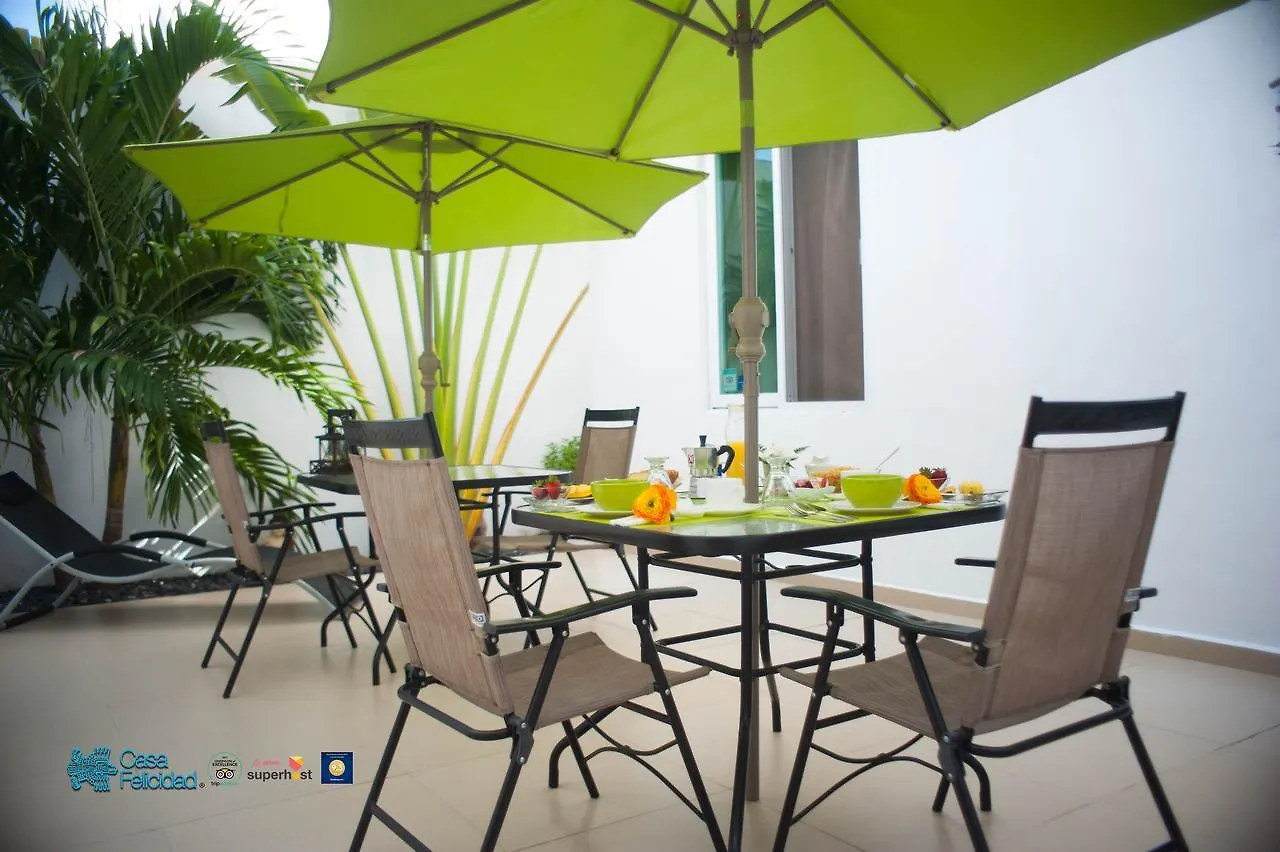 Casa Felicidad B&B Room & Kitchen Плая-дель-Кармен Отель типа 